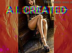 Ai Stilz with Huge Boobs Using Rabbit Toy in 3D Hentai Adventure