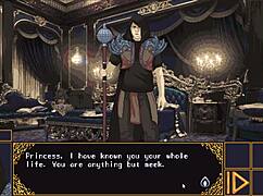 Princess competes in naked throne contest