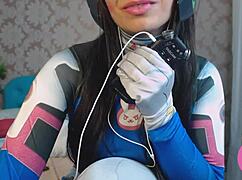ASMR Roleplay as DVA Overwatch Gamer Friend