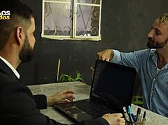 Greedy Intern Craves Big Cock in Office