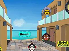 A tourist trap adventure in anime style