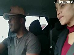 i gave karen oliver a ride and she thanked me with a blowjob