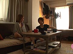 Living weird with ex-girlfriend who moved in suddenly for wild banging