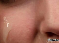 hey, that bombshell swallows all the cum in blowbang 😍