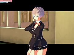 Feisty Asami Gets Big Tits Massaged In Erotic Anime