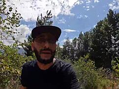 Yo, exercising with friends turned into an outdoor threesome!