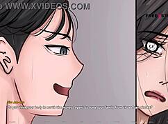 Alpha male bangs Mrs. Han doggystyle in 3D game