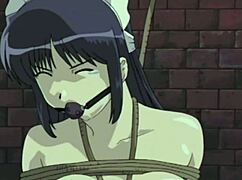 Bound hentai slut says she craves hard railing now