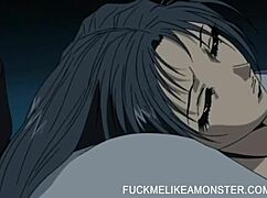 Bound hentai slut says she craves hard railing now