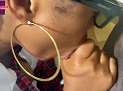 big cock teacher licks her wet pussy before fucking and cumming on big ass 😏