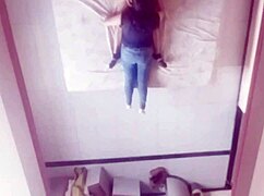 big natural tits sucking my dick in amateur blowjob session