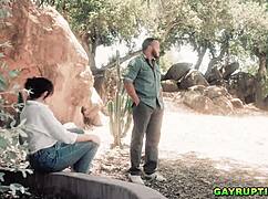 dillon diaz unloads huge cum in wild gay orgy