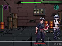 i couldn't handle my step girlfriend fucking my cock in this hentai game! 😍