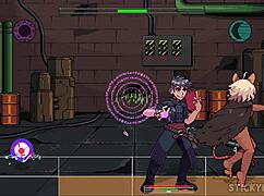 i couldn't handle my step girlfriend fucking my cock in this hentai game! 😍