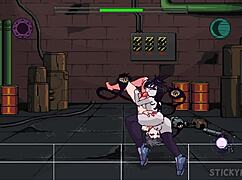 i couldn't handle my step girlfriend fucking my cock in this hentai game! 😍