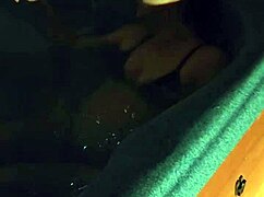 Lonely Wife In The Hottub Deepthroating And Doggystyle
