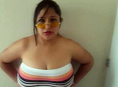 Give me your cum on my big tits