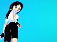 Videl Thanks You For Flying Lessons In Dragon Ball Z