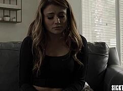 submissive teen babysitter adria rae obeys boss