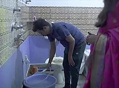 Indian Bhabhi Hardcore Sex In Bathroom With Plumber