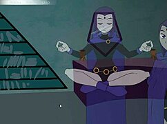 Starfire in 18Titans Cartoon Game Adventure