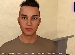 Yo, this naughty redhead in College Kings 2 wants my huge cock bad!