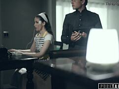 PURE TABOO YOUNG HOUSEWIFE GETS AUDITED AND SUBMITTED TO PHYSICAL EXAM!