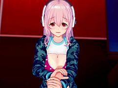 Super Sonico Gets Wild and Horny Modeling Just for You