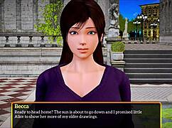 my new family episode exploring cartoon characters in an anime game setting.