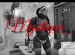 mystique huge tits and squirting, ebony babe with big ass boobs black