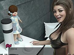 Stranded in space where she thinks i'll rip her open with my big cock