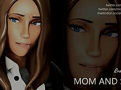 Step mom seduces with dirty talk in wild erotic roleplay fantasy