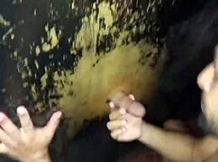 What Happens at Glory Hole with Raw Gay Action?