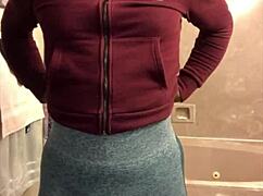 Escort Gets Hole Gaped and Squirts in Public Bareback