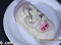 nasty couple engages in ferocious whipping contest with bound gal