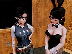 harem hotel 418, sexy 3d anime tits and curvy action?