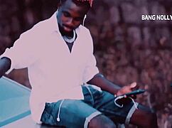 Ebony Princess Banged in Car with Big Black Cock