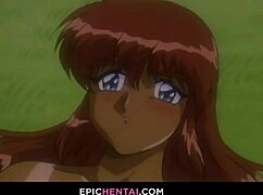 In this hentai, Mahoko experiences her first time with licking and big tits involved