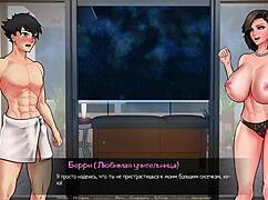 in this gameplay, i'm confined with goddesses who titty fuck and suck my monster cock