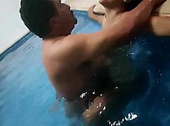 Hombre Maduro Invites Us to Pool for Steamy Recording with Sexy Mexican