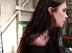 huge tits milf dominates lesbian sub