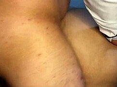 Sexy Indian fat milf shakes ass for cum