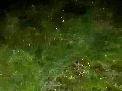 We hid from the rain in an abandoned ranch to have lesbian sex with dirty talk