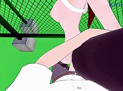 I love watching mari makinami and ritsuko akagi have intense sex in this hentai.