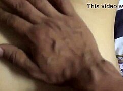 Amateur teen feels intense pleasure from big black cock doggystyle