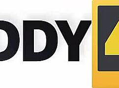 young chick dances for old man, then strokes his cock 😏