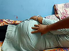 Pooja Hottie Ass Grabbed by Naughty Bengali Bhabi in Wild Action