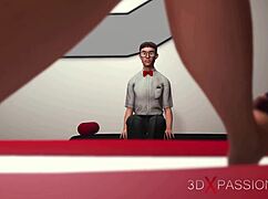 3d Cuckold Young Blonde With Big Black Cock