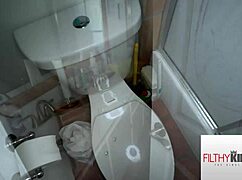 filthypov - my weird busty stepmom just had to watch me pee then suck me off