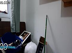 Latina Takes Cock Deep in Ass